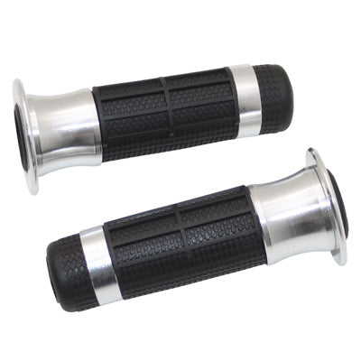 REPLAY MOTO ON ROAD R382 SILVER CLOSED END HANDLE COVER 115mm (CROSS-MX) (PAIR)