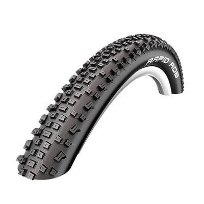 MTB BAND 26 X 2.10 SCHWALBE RAPID ROB ZWART TR (54-559) K-GUARD VERSTERKING