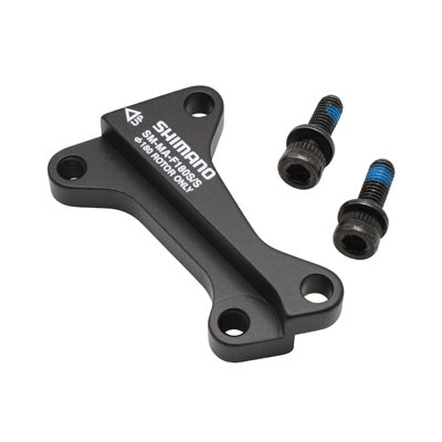 ADAPTATEUR - REHAUSSE FREIN A DISQUE VTT INTERNATIONAL AVANT SHIMANO SUR FOURCHE ETRIER 160mm AVEC DISQUE 180mm