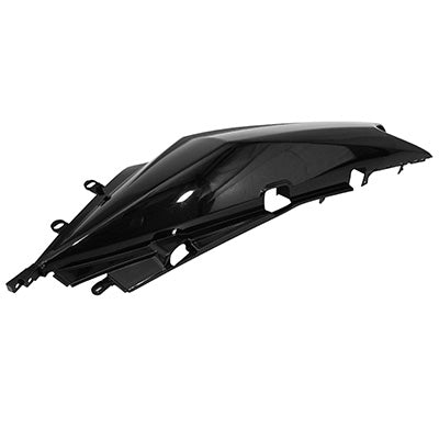 MAXISCOOTER REAR FAIRING ADAPTABLE YAMAHA 500 TMAX 2001+2007 GLOSS BLACK RIGHT -P2R-