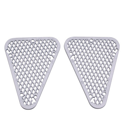 GRILLE DE COQUE AR SCOOT REPLAY DESIGN POUR MBK 50 BOOSTER 2004+-YAMAHA 50 BWS 2004+ BLANC (PAIRE)