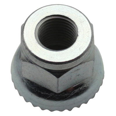 BICYCLE WHEEL NUT WITH NOTCHED WASHER ALGI DIAM 9.5x100 (00591000) (PER UNIT)