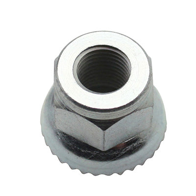 BICYCLE WHEEL NUT WITH NOTCHED WASHER ALGI DIAM 3-8x26 (00591001) (PER UNIT)