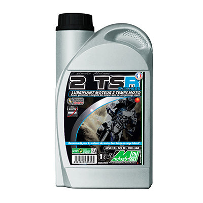 MINERVA 50 A 2-STROKE ENGINE OIL MOTORCYCLE GEARBOX TSR SYNTHESIS (1L) (100% MADE IN FRANCE)