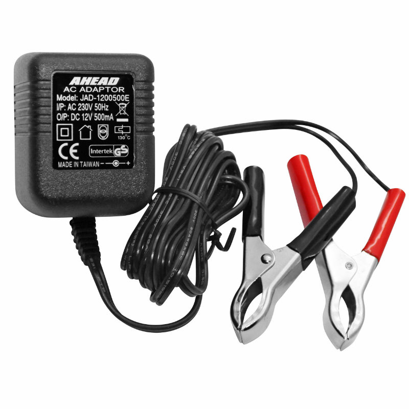 CHARGEUR DE BATTERIE 12V  0,5 Ah  -P2R-