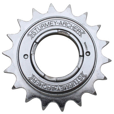 ROUE LIBRE  1V. SUNRACE - STURMEY ARCHER 18D. ARGENT CHAINE 3.30 - 1-2"x1-8" (EN BOITE)