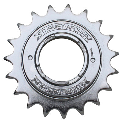 ROUE LIBRE  1V. SUNRACE - STURMEY ARCHER 19D. ARGENT CHAINE 3.30 - 1-2"x1-8" (EN BOITE)