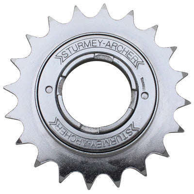 ROUE LIBRE  1V. SUNRACE - STURMEY ARCHER 20D. ARGENT CHAINE 3.30 - 1-2"x1-8" (EN BOITE)