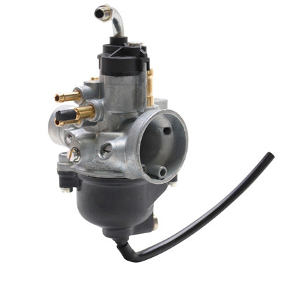 DELLORTO PHVA 17.5 TS CARBURETOR (BOOSTER 04) (FLEXIBLE MOUNTING, WITH LUBRICATION, FOR AUTOMATIC STARTER, WITH ANGLED CABLE OUTPUT) (REF 1389)