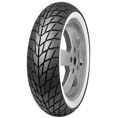 SCOOT TIRE 12'' 120-70-12 MITAS MC20 MONSUM WHITE SIDEWALLS TL 58P