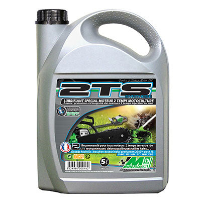 HUILE MOTEUR 2 TEMPS MINERVA MOTOCULTURE 2TS SYNTHESE  (5L)  (100% FRANCE)