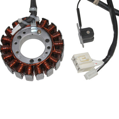 STATOR ALLUMAGE MAXISCOOTER ADAPTABLE YAMAHA 500 TMAX 2004+2007  (18 POLES)  (R.O 5VU814100100)  -P2R-