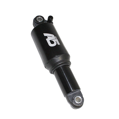 BLACK ALU AIR MTB FRAME SHOCK ABSORBER 40mm TRAVEL 8mm AXLE (165mm AXLE DISTANCE)