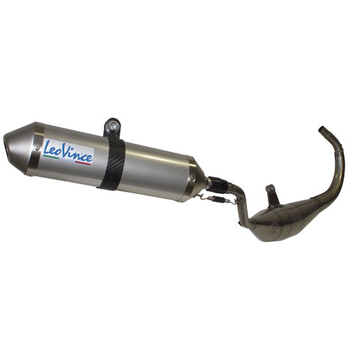 LEOVINCE X-FIGHT TITANIUM 50 GEARBOX EXHAUST FOR APRILIA 50 RS4 2011+ (LOW PASSAGE) (REF 3278)