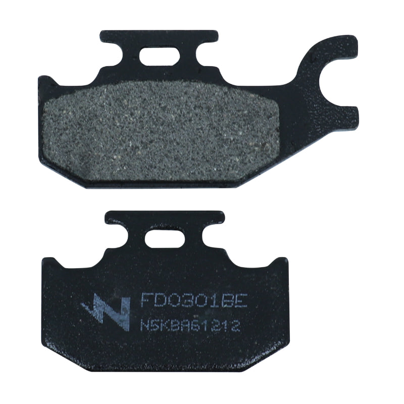 NEWFREN BRAKE PAD FOR SUZUKI 125 BURGMAN 2007+ REAR, 125 SIXTEEN 2008+2011 REAR (L 82mm-62mm - H 41mm - P 9.5mm) (FD0301BE) (ELITE ORGANIC)