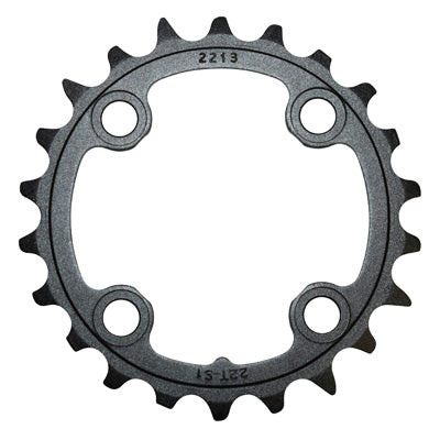 4BRA D.64 MTB KETTINGBLAD VOOR SRAM TRIPLE 22TTS ORIGINEEL ZWART INTERIEUR VOOR 3x10S.