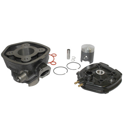 HAUT MOTEUR SCOOT TOP PERF FONTE POUR MBK 50 NITRO, MACH G-YAMAHA 50 AEROX, JOG R-MALAGUTI 50 F12, F15 LIQUIDE-APRILIA 50 SR LIQUIDE (BLACK TROPHY)