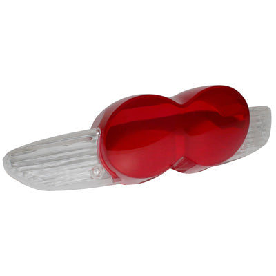 CABOCHON FEU ARRIERE SCOOT ADAPTABLE MBK 50 OVETTO 2008+-YAMAHA 50 NEOS 2008+ ROUGE  -P2R-