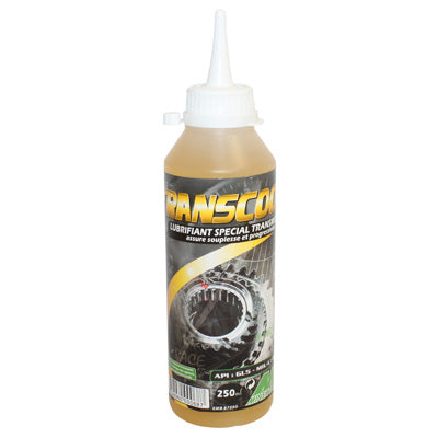 HUILE DE TRANSMISSION MINERVA TRANSCOOT  (250  ml)  (100% MADE IN FRANCE)