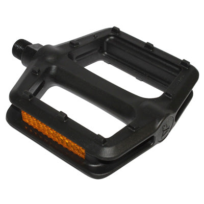 NEWTON BMX PEDAL RESIN BLACK 9-16" 112x105x25mm (PAIR)