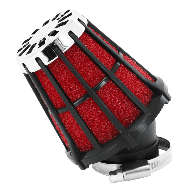 MALOSSI E 5 PHBN-PHVA BLACK AIR FILTER RED FOAM D.38mm (EXCEPT PEUGEOT)