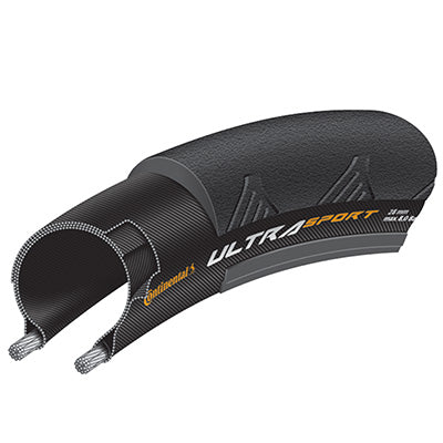 WEGBAND 700 X 23 CONTINENTAL ULTRA SPORT 3 ZWART TS (23-622)