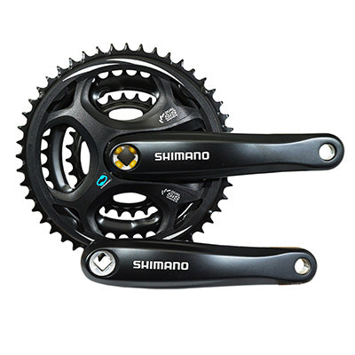 PEDALIER VTT SHIMANO  7-8V. ALTUS NOIR 170mm 48-38-28 (BOITIER 123mm)