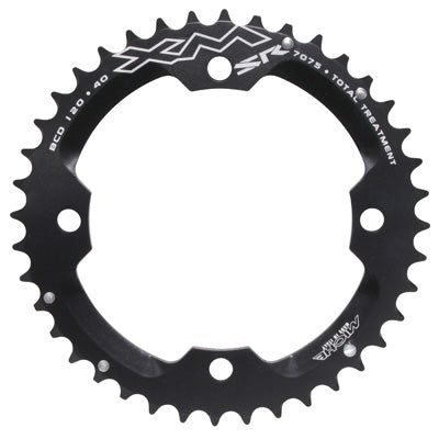 PLATEAU VTT 4BRA D.120 POUR SRAM X0-XX MICHE DOUBLE 40DTS EXTERIEUR NOIR ALU