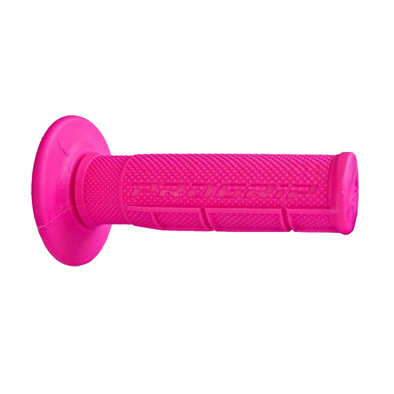 REVETEMENT POIGNEE PROGRIP MOTO OFF ROAD 794 SIMPLE DENSITE FLUO DESIGN FUCHSIA FLUO CLOSED END 115mm (CROSS-MX) (PAIRE)