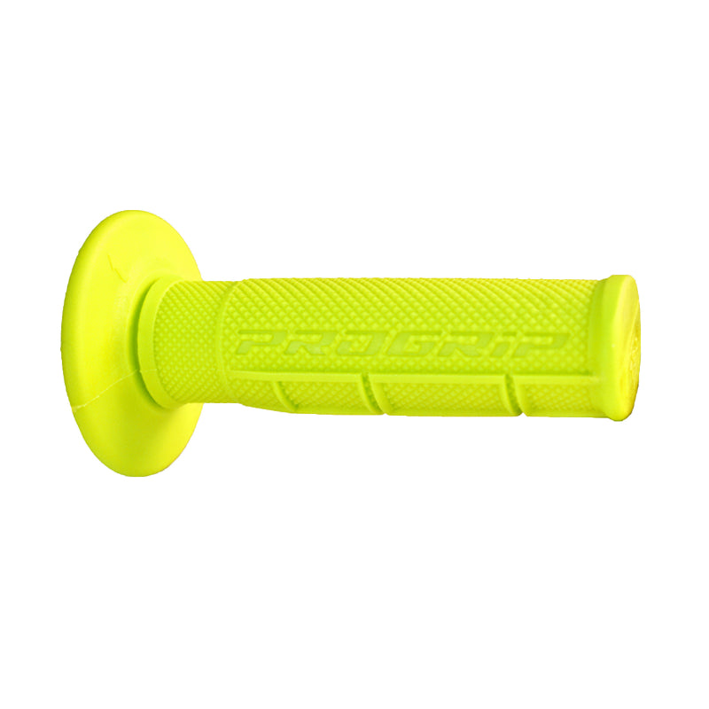 REVETEMENT POIGNEE PROGRIP MOTO OFF ROAD 794 SIMPLE DENSITE FLUO DESIGN JAUNE FLUO CLOSED END 115mm (CROSS-MX) (PAIRE)