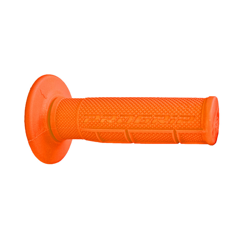 REVETEMENT POIGNEE PROGRIP MOTO OFF ROAD 794 SIMPLE DENSITE FLUO DESIGN ORANGE FLUO CLOSED END 115mm (CROSS-MX) (PAIRE)