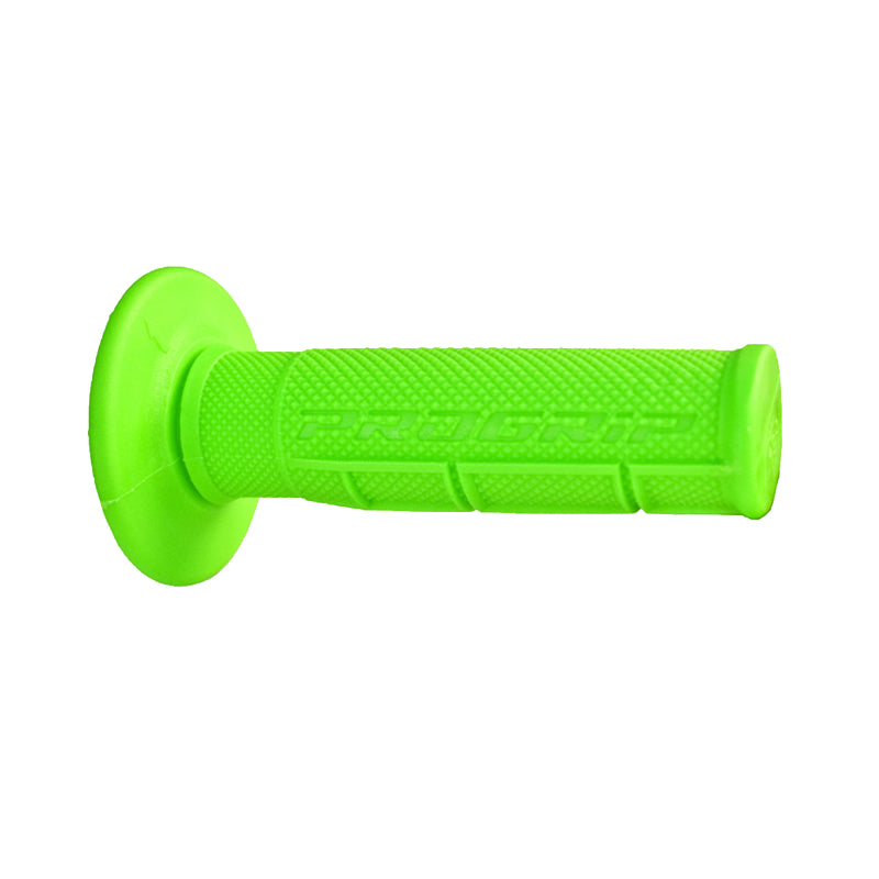 REVETEMENT POIGNEE PROGRIP MOTO OFF ROAD 794 SIMPLE DENSITE FLUO DESIGN VERT FLUO CLOSED END 115mm (CROSS-MX) (PAIRE)