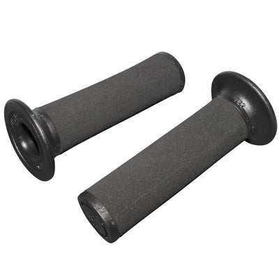 PROGRIP MOTO ON ROAD 722 HANDLE COVERING SINGLE DENSITY FOAM BLACK CLOSED END 125mm (PAIR)