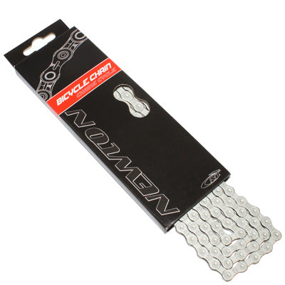 BICYCLE CHAIN ​​9 SPEED ROAD-MTB NEWTON ANTI-RUST GREY 114 LINKS