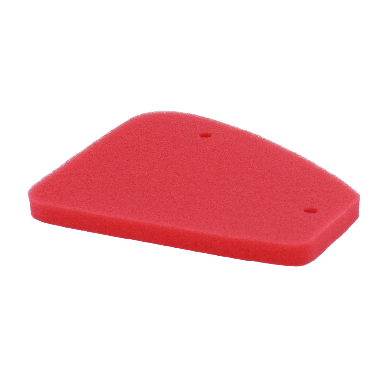 MOUSSE FILTRE A AIR SCOOT ADAPTABLE PEUGEOT 50 TKR, TREKKER, SPEEDFIGHT, VIVACITY, ELYSEO, ELYSTAR, LOOXOR, BUXY (ROUGE)  -ARTEIN-