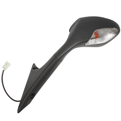 ADAPTABLE MIRROR APRILIA 850 SRV 2012+ LEFT BLACK WITH INDICATOR (EC APPROVED) -VICMA-