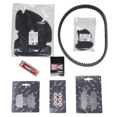 KIT ENTRETIEN MAXISCOOTER ADAPTABLE PIAGGIO 125 VESPA GTS 2007+  -RMS-