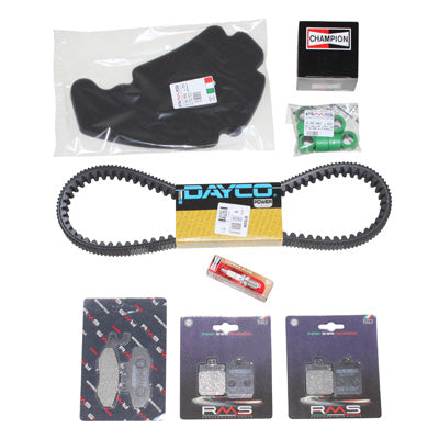 KIT ENTRETIEN MAXISCOOTER ADAPTABLE PIAGGIO 400 MP3 2007+2011  -RMS-