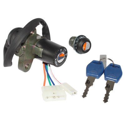 KEY SWITCH 50 WITH ADAPTABLE GEARBOX DERBI 50 SENDA X-TREME 2004+, X-RACE 2006+-GILERA SMT 2003+2006, RCR 2003+2006 -P2R-