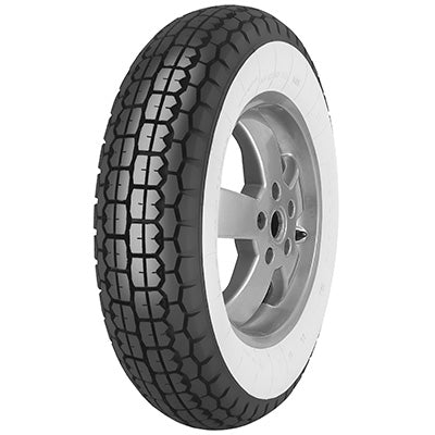 PNEU SCOOT  8''  3.50-8 (3 1-2-8) MITAS B13 FLANCS BLANCS TT 46J