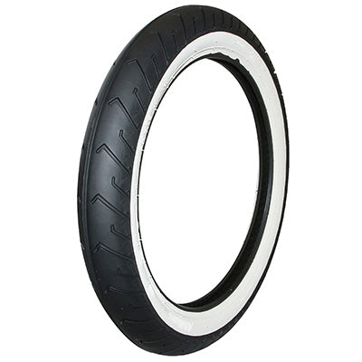 PNEU CYCLO 16''  2.75-16 (2 3-4-16) MITAS MC2 FLANCS BLANCS TL-TT 46J REINF