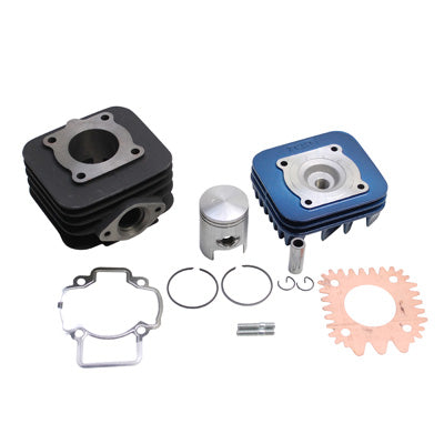 HAUT MOTEUR SCOOT TOP PERF FONTE POUR PIAGGIO 50 ZIP 2T, TYPHOON, LIBERTY 2T-GILERA 50 STALKER, ICE-APRILIA 50 SR AIR