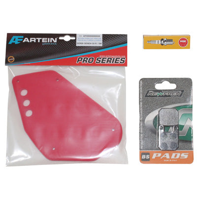 KIT ENTRETIEN 50 A BOITE ADAPTABLE DERBI 50 SENDA 1996+  -SELECTION P2R-