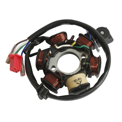 ONTSTEKINGSTATOR MAXISCOOTER AANPASBARE CHINESE SCOOTER 125 GY6 152QMI 4T (6 POLEN) -P2R-