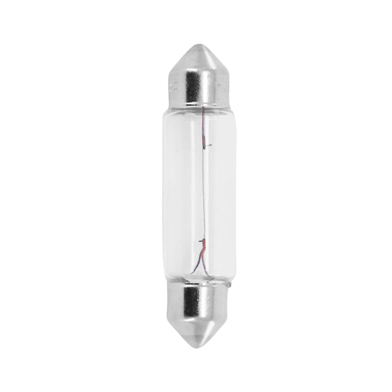 STANDARD LAMP BULB 12V 5W BASE SV8.5-8 (11x40) STANDARD C5W WHITE SHUTTLE (TAIL LIGHT + STOP) (SOLD INDIVIDUALLY) -OSRAM-