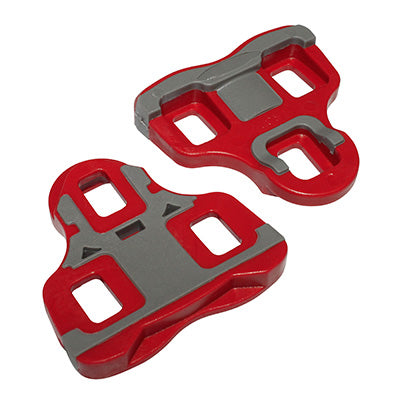 NEWTON TYPE LOOK KEO RED BI-MATERIAL PEDAL CLAMP 6° ANGLE (PAIR)