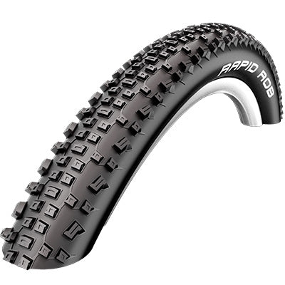 MTB BAND 29 X 2.10 SCHWALBE RAPID ROB ZWART TR (54-622) K-GUARD VERSTERKING