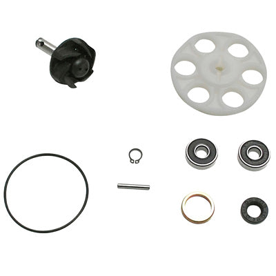 WATERPOMP REPARATIE KIT SCOOT AANPASBAAR MBK 50 NITRO - YAMAHA 50 AEROX - MALAGUTI 50 F12 - APRILIA 50 SR 1995+1999 - BETA 50 ARK - ITALJET 50 DRAGSTER, FORMULE (ORIGINEEL TYPE) -TOP PRESTATIES-