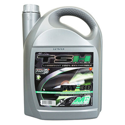 HUILE MOTEUR 4 TEMPS MINERVA AUTO SYNTHESE TSH  5W30 (100% SYNTHESE POUR MOTEURS FAP DIESEL ET ESSENCE) ( 5L)