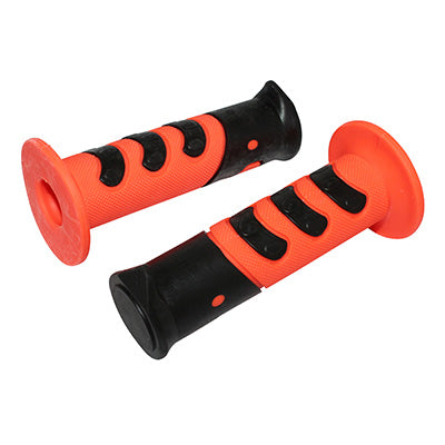 REVETEMENT POIGNEE REPLAY SCOOT RX848 ORANGE-NOIR CLOSED END (PAIRE)